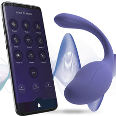 ADRIEN LASTIC - SMART DREAM 3.0 CLITORIS STIMULATOR & G-SPOT REMOTE CONTROL PURPLE - FREE APP