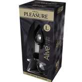 ALIVE - MINI PLUG ANAL PLEASURE BLACK METAL SIZE L