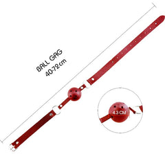 ALIVE - RED DISCRETION BREATHING GAG