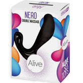 ALIVE - NERO DOUBLE ANAL & PROSTATIC MASSAGER