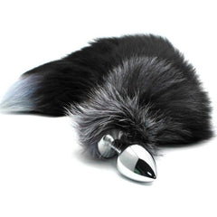 ALIVE - PLUG DE PLAISIR ANAL QUEUE DE RENARD EN MÉTAL TAILLE S