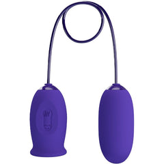 PRETTY LOVE - ESTIMULADOR VIBRADOR RECARGABLE DAISY YOUTH MORADO