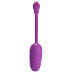 PRETTY LOVE - HUEVO VIBRADOR TEXTURA MARINA RECARGABLE MORADO