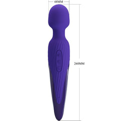 PRETTY LOVE - ANTONY YOUTH WAND VIBRATOR PURPLE HEAT EFFECT