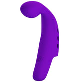 PRETTY LOVE - VIBRADOR DE DEDO RECARGABLE GORGON MORADO
