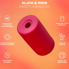 DUREX - JUGUETE MASTURBADOR SLIDE & RIDE