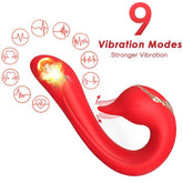 ARMONY - DELFIN VIBRADOR MULTIPOSICIÓN Y EFECTO CALOR ROJO