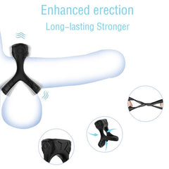 ARMONY - BLACK VIBRATOR & MULTIPOSITION RING