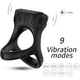 ARMONY - BLACK VIBRATOR & MULTIPOSITION RING