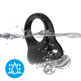 ARMONY - BLACK VIBRATOR RING