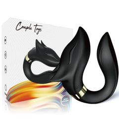 ARMONY - FOX VIBRADOR PARA PAREJAS CONTROL REMOTO NEGRO