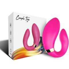 ARMONY - VIBRADOR CRECIENTE PARA PAREJAS CONTROL REMOTO FUCSIA