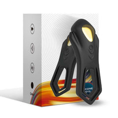 ARMONY - ROADSTER BLACK DOUBLE RING VIBRATOR REMOTE CONTROL