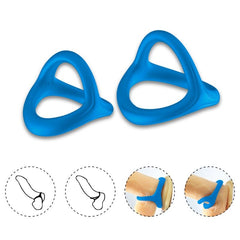 ARMONY - BLUE TREASURE DOUBLE SILICONE RING