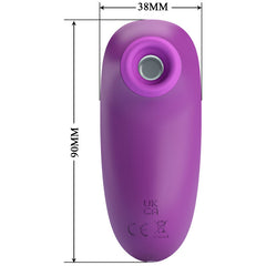 ROMANCE - ADORA MINI CLITORIS SUCTION CUP PURPLE