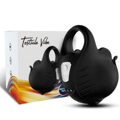 ARMONY - BLACK REMOTE CONTROL VIBRATOR RING WITH SUCTION CUPS