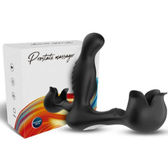 ARMONY - ANAL SURROUND VIBRATOR & TESTICULOS STIMULATOR REMOTE CONTROL BLACK