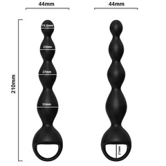 ARMONY - PLUG ANAL VIBRADOR DEDO NEGRO