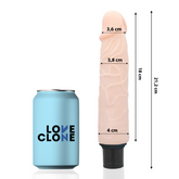 LOVECLONE - FINN SELF-LUBRICATING VIBRATOR 21.2 CM -O- 3.8 CM