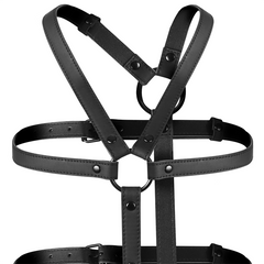 FETISH SUBMISSIVE BONDAGE - ARNÉS AJUSTABLE PARA TORSO Y BRAZO