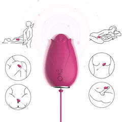 ARMONY - HUEVO MANDALA VIBRADOR CONTROL REMOTO PUNTO G FUCSIA