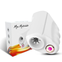 ARMONY - MASTER MASTURBADOR Y VIBRADOR BLANCO