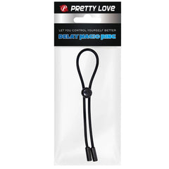 PRETTY LOVE - CORD AND TESTICLES PENIS RING