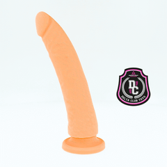 DELTA CLUB - JUGUETES DILDO DE SILICONA MÉDICA NATURAL 23 CM -O- 4,5 CM