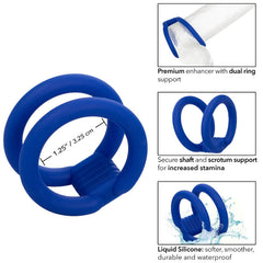 CALEXOTICS - ADMIRAL CAGE DOUBLE COCK BLUE