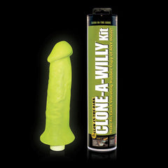 CLONE A WILLY - CLONADOR DE PENE VERDE LUMINISCENTE CON VIBRADOR