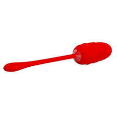 PRETTY LOVE - HUEVO VIBRADOR TEXTURA MARINA RECARGABLE ROJO