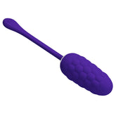 PRETTY LOVE - HUEVO VIBRADOR TEXTURA MARINA RECARGABLE MORADO