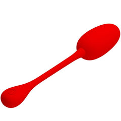 PRETTY LOVE - HUEVO VIBRADOR RECARGABLE ROJO