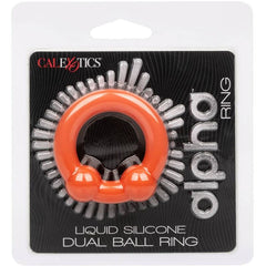 CALEXOTICS - ALPHA ORANGE DOUBLE BALL RING