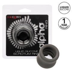 CALEXOTICS - ALPHA BLACK SCROTUM STRETCHING RING