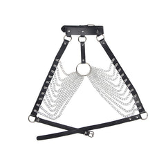 SUBBLIME - ARNÉS DE PECHO CON ANILLAS DE CADENA GRANDE TALLA ÚNICA