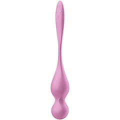 SATISFYER - BOLAS VIBRADORAS KEGEL LOVE BIRDS ROSA