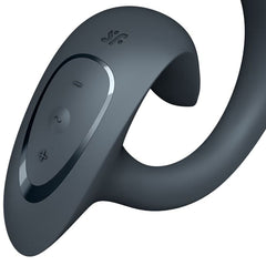 SATISFYER - G FOR GODDESS 1 VIBRADOR CONEJO GRIS OSCURO?