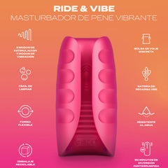 DUREX - MASTURBADOR VIBRADOR TOY RIDE & VIBE