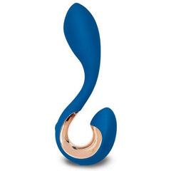 G-VIBE - GPOP 2 G AND P DOT VIBRATOR INDIGO BLUE
