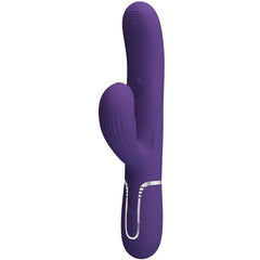 PRETTY LOVE - PERLITA G-SPOT 3 EN 1 VIBRADOR MULTIFUNCIÓN MORADO