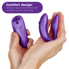 WE-VIBE - CHORUS VIBRATOR FOR COUPLES WITH SQUEEZE CONTROL LILAC