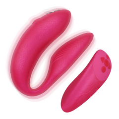 WE-VIBE - VIBRADOR CHORUS PARA PAREJAS CON CONTROL PINK SQUEEZE