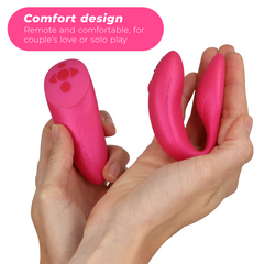 WE-VIBE - VIBRADOR CHORUS PARA PAREJAS CON CONTROL PINK SQUEEZE