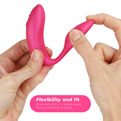 WE-VIBE - VIBRADOR CHORUS PARA PAREJAS CON CONTROL PINK SQUEEZE