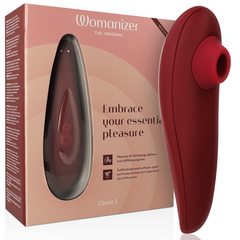 WOMANIZER - ESTIMULADOR DEL CLITORAL CLASSIC 2 BURDEOS