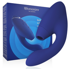 WOMANIZER - ESTIMULADOR DUO 2 AZUL