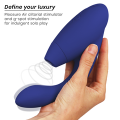 WOMANIZER - ESTIMULADOR DUO 2 AZUL