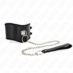 KINK - 65 CM COLLAR WITH WIDE ADJUSTABLE BRACELET 40-55 CM X 10 CM
