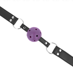 KINK - PELOTA TRANSPIRABLE 4 CM BOLSA CON DOBLE REMACHE MORADO 62,5 x 2,5 CM AJUSTABLE 42-58 CM